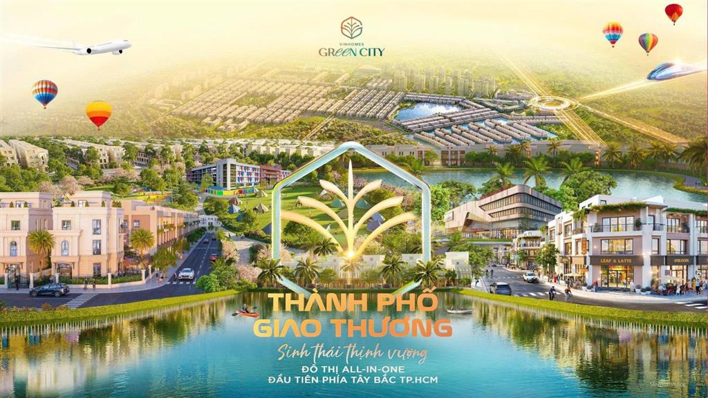 Chỉ 4,4 tỷ sở hữu nhà phố vinhomes green city,thanh toán giãn 33 tháng,giỏ hàng nội bộ căn góc
