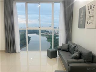 Căn góc, view sông nhìn phạm hữu lầu 12.5triệu/tháng (3 phòng ngủ + 2wc) 105m2, nội thất đầy đủ