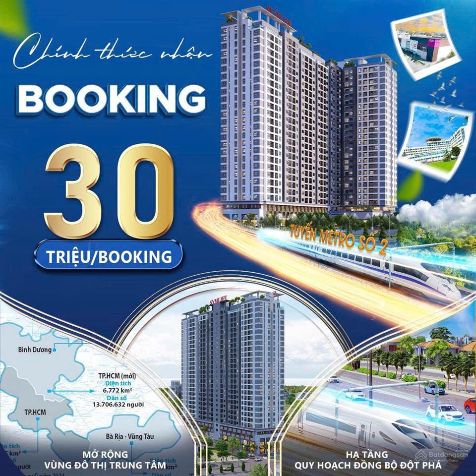 Symlife mặt tiền quốc lộ 13 chính thức nhận booking