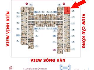 Căn 05 tòa p1 cc peninsula đà nẵng, giá thỏa thuận, 96m2, 2pn, 2wc, view đẹp