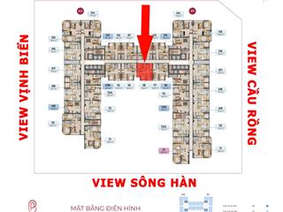 Căn 18 tòa p1 cc peninsula đà nẵng, giá thỏa thuận, 62,6m2, 2pn, 2wc, view đẹp