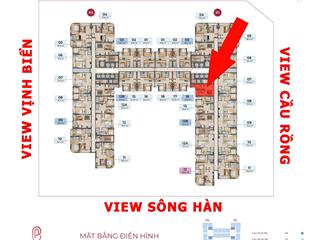 Căn 16 tòa p1 cc peninsula đà nẵng, giá thỏa thuận, 45,3m2, 1pn, 1wc, view đẹp