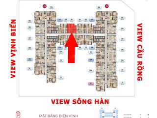 Căn 01 tòa p2 cc peninsula đà nẵng, giá thỏa thuận, 61,8m2, 2pn, 2wc, view đẹp