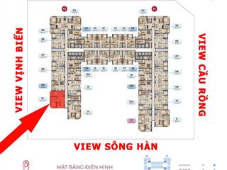 Căn 10 tòa p2 cc peninsula đà nẵng, giá thỏa thuận, 94,4m2, 2pn, 2wc, view đẹp