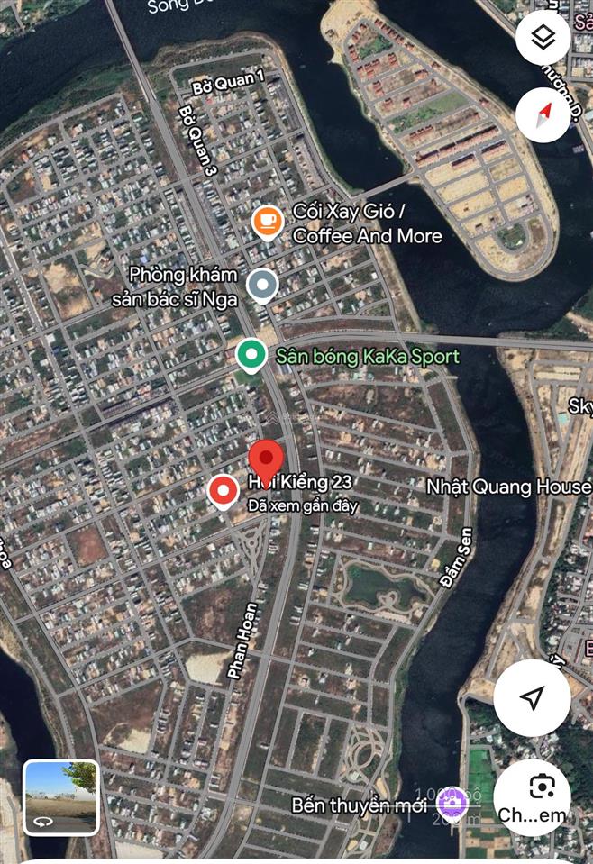 Chính chủ cần bán lô góc đường phan huỳnh điểu và hói kiểng 23