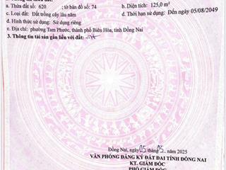 Bán đất tại tam phước, biên hòa, đồng nai, giá cực chất 1,4 tỷ, 125m2