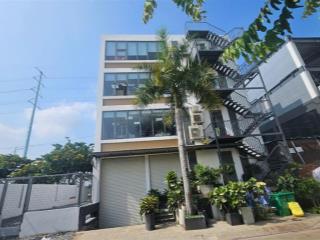 Bán tòa nhà 2 mt thạnh mỹ lợi, thủ đức. dt 18x20m, cn 360m2, hầm + 5 tầng, 77 tỷ