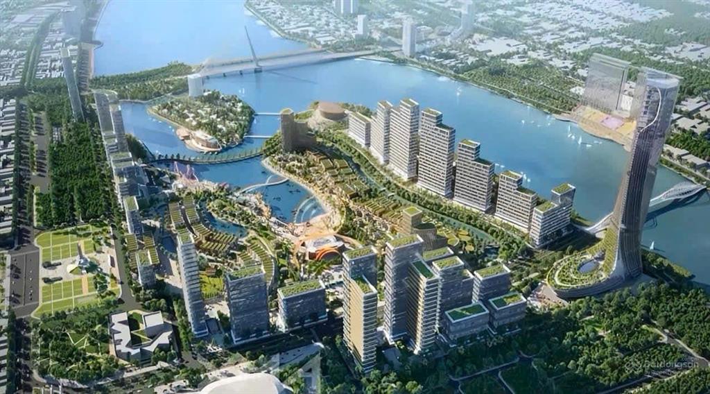 Siêu phẩm căn góc 3pn 99,6m2 panoma 2 view 360 độ pháo hoa  sông hàn  biển  khu danang downtown