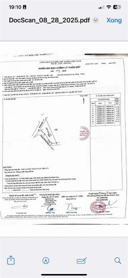 Cần bán gấp nhà vườn cấp 4 vĩnh hiệp, phường tây nha trang