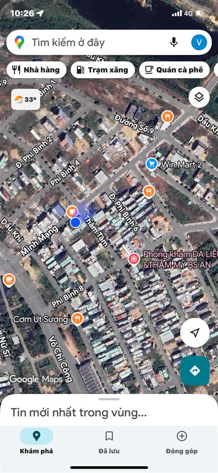 Mặt tiền minh mạng hoà quý ngũ hành sơn 100m2, vị trí kinh doanh buôn bán sầm uất văn minh