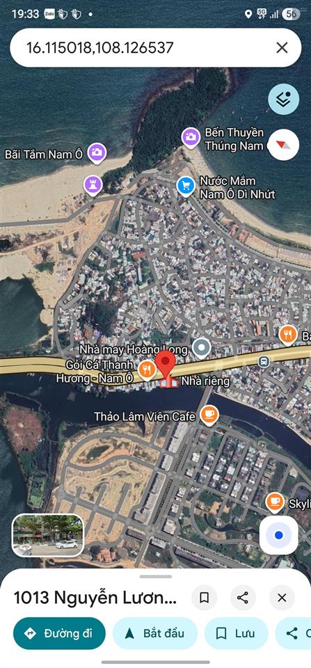 Cần bán mặt tiền đường nguyễn lương bằng gần biển view sông cu đê, liên chiểu