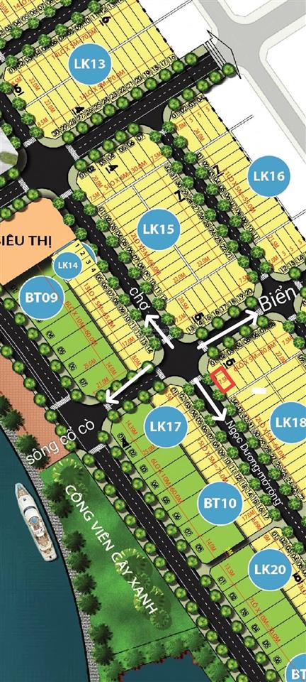 Lô góc ngọc dương riverside, điện ngọc, 5,6tỷ, 157m2, view đẹp hot! cách sông 50m. cách biển 500m