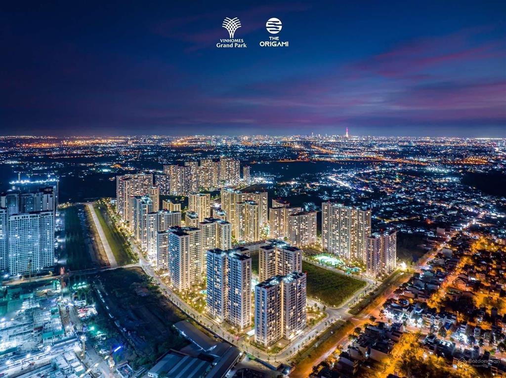 Bán căn hộ studio the origami  vinhomes grand park  view trực diện vườn nhật, hồ cá koi.