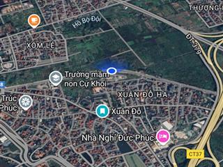 Bán đất khu đấu giá cự khối, số 6 mặt phố hoa động, cự khối, long biên, hà nội, lô tt4  09