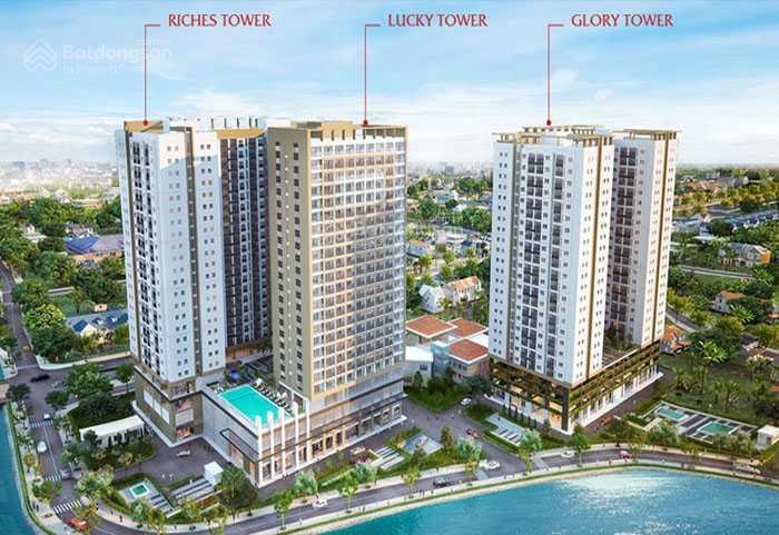 Cho thuê căn hộ cc richmond city, q. bình thạnh, 2pn=12tr,  0909 286 ***