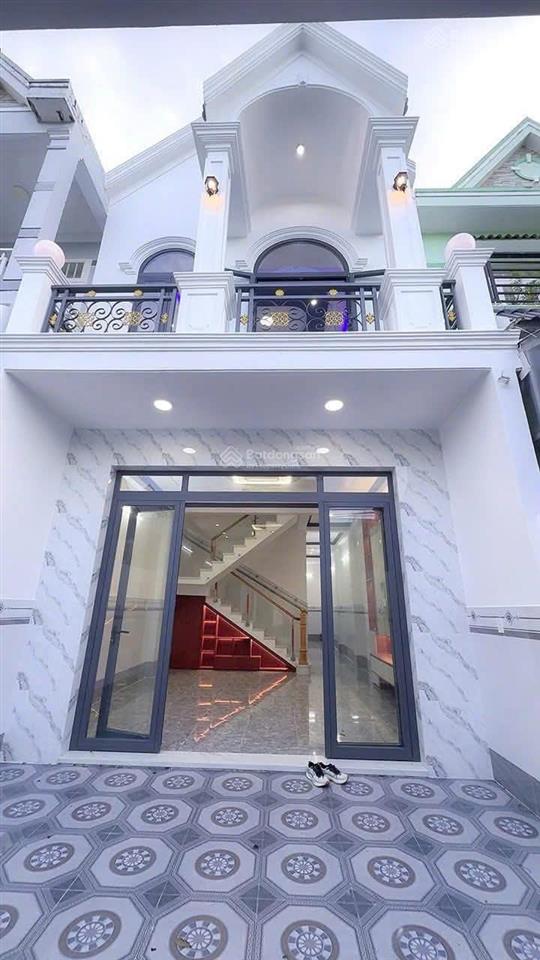 Bán nhà sổ hồng riêng ,hoàn công đầy đủ dt 5x20 mới xây kdc hai thành đặng huỳnh giá bán 3 tỷ 9