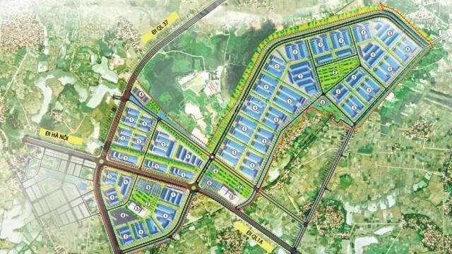 Chuyển nhượng 5000m2 đến 50.000m2 đất khu công nghiệp hòa yên bắc giang