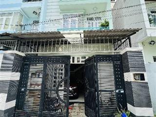 Nhà 1 trệt 3 lầu, 5,25x15m, đường xe hơi , trục lê văn khương, thới an