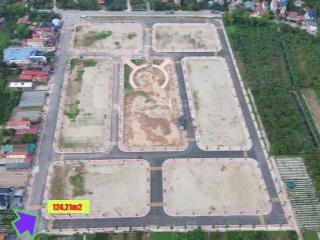 Chính chủ cần bán lô góc tuyệt đẹp 2 mặt tiền 124,21m2 lk5  06 tại đấu giá triệu việt vương