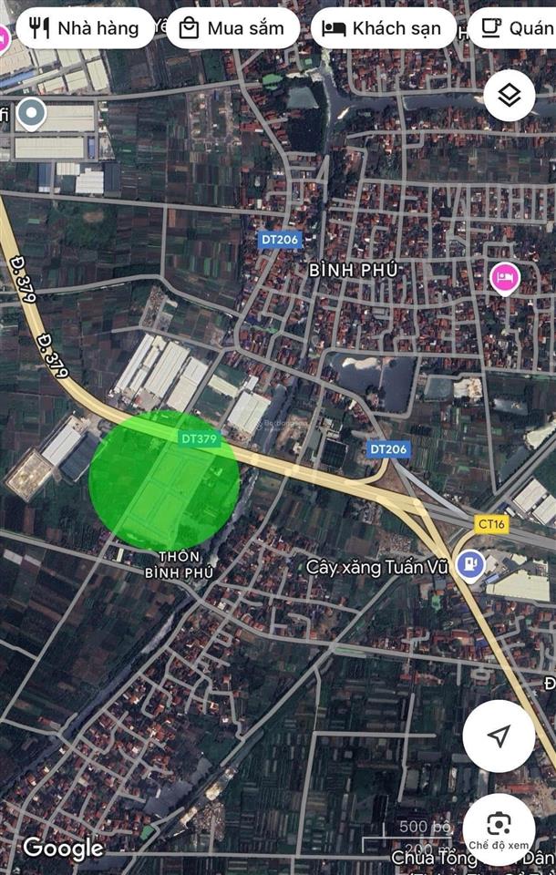 Trục chính đấu giá yên hoà, yên mỹ tuyệt đẹp