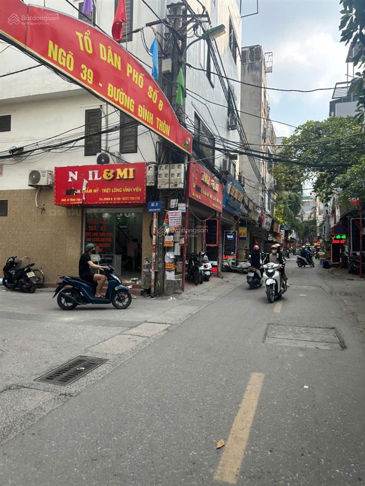 Bán nhanh lô đất mặt ngõ ô tô đình thôn thông khu ẩm thực hà quốc trần văn lai, mỹ đình 80.5m²