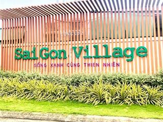Chính chủ cần bán nền đất kdc sài gòn village long hậu