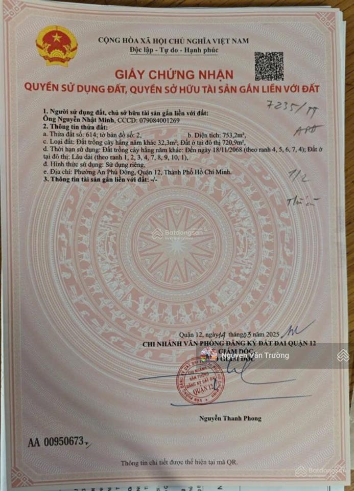 Bán đất đường an phú đông 25 vào 1 sẹc giá siêu rẻ 732m2 giá siêu rẻ
