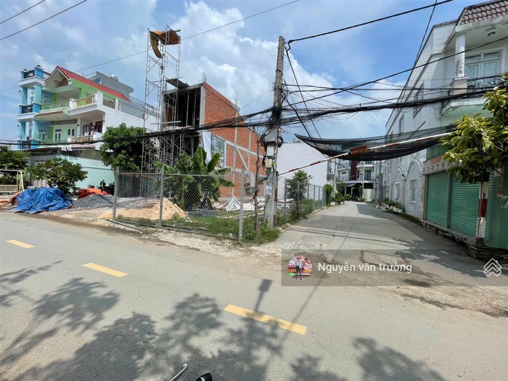 Bán đất góc 2 mặt tiền hẻm 140 vườn lài tiện kinh doanh mua bán 10mx23m