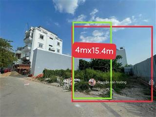 Bán đất hẻm 94 vườn lài an phú đông quận 12 giá tốt 4mx15.4m hay 8mx21m