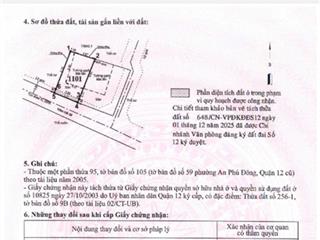 Bán đất mặt tiền hẻm 306 vào 1 sẹc cách cầu sắt qua gò vấp 400m