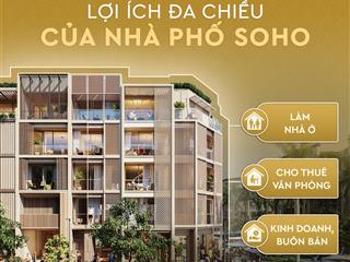 Chính thức nhận booking khu nhà phố soho  dự án the global city