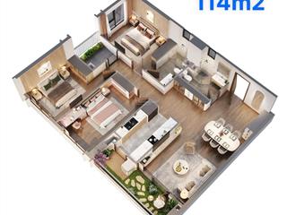 Hót chủ bán lại căn hộ góc tầng đẹp view thoáng mát 114m2 giá tốt nhất thị trường