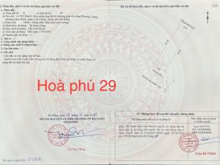 Bán lô đất mt 7m5 điện âm hoà phú 29 khu e kim long