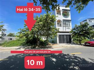 Bán lô đôi đường hoà phú 26 khu e kim long