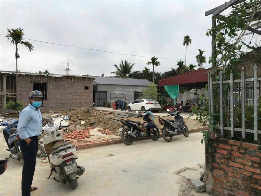 Bán lô đất 60,4m² ngõ ô tô vào gần chợ minh kha, an dương, hải phòng. giá 1,25 tỷ