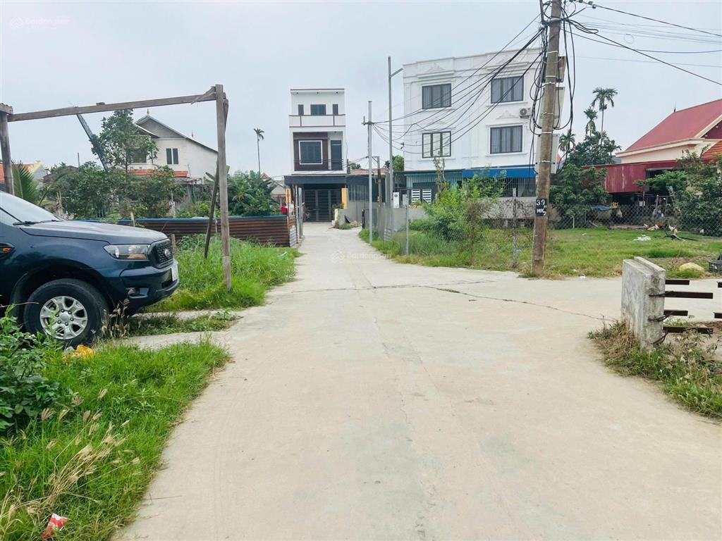 Bán lô đất 60,4m² ngõ ô tô vào gần chợ minh kha, an dương, hải phòng. giá 1,25 tỷ