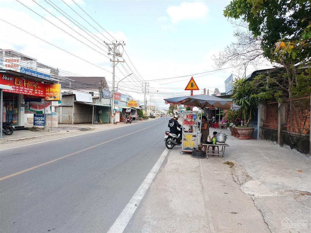 Bán nhà mặt tiền đường hùng vương, long thọ, nhơn trạch, dt 219m2, 6 tỷ 550. đang cho thuê 12tr/th