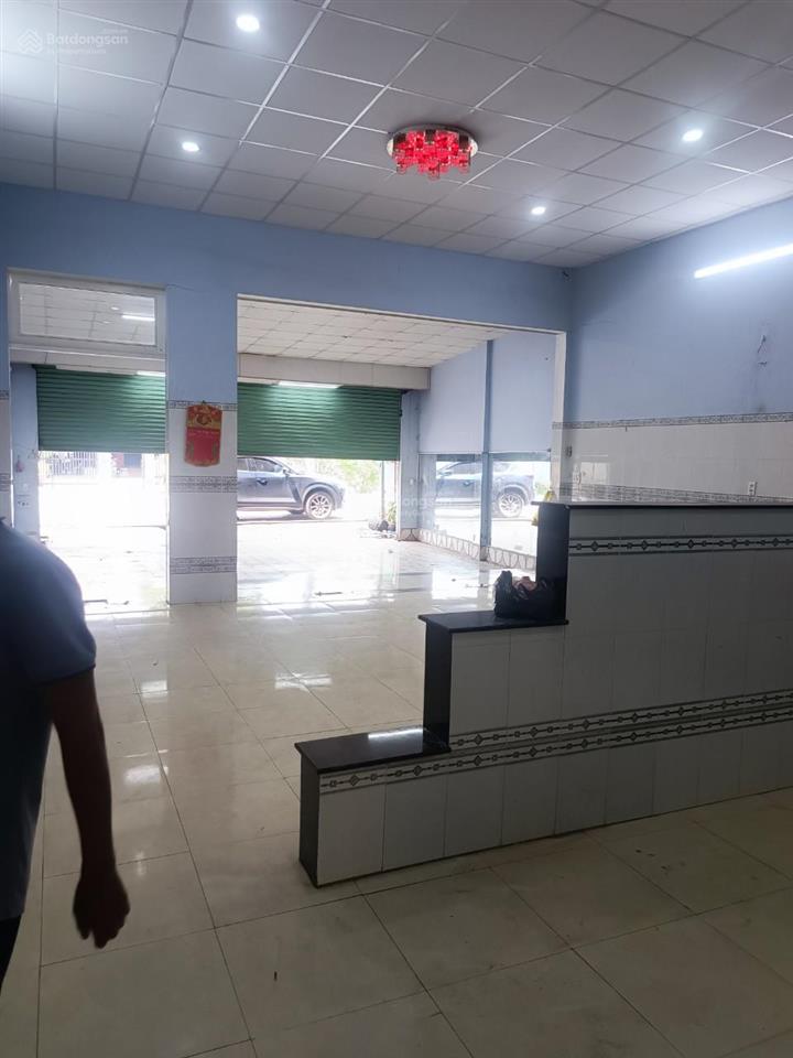 Bán nhà mặt tiền đường hùng vương, long thọ, nhơn trạch, dt 219m2, 6 tỷ 550. đang cho thuê 12tr/th