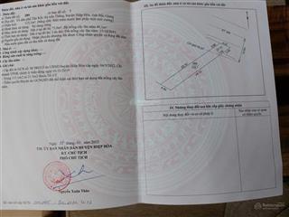 Bán nhanh lô đất đường tl 288  tdp tân kết  hiệp hoà