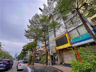 Mặt phố xã đàn 125m2  7 tầng  nở hậu  2 mặt tiền trước và sau