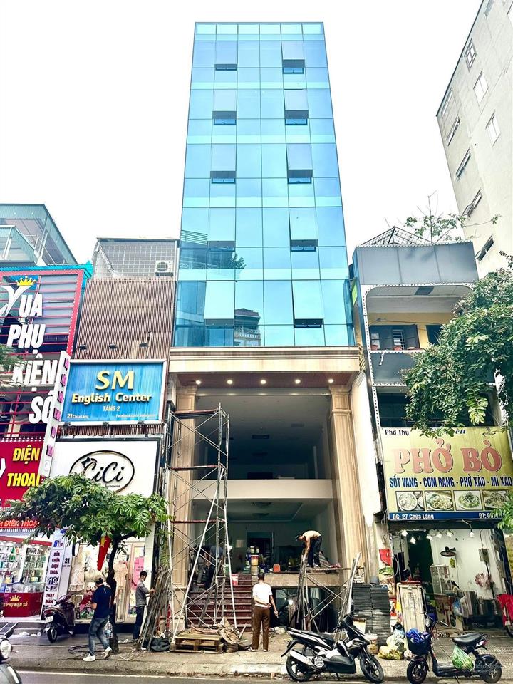 Bán nhà 71 nguyễn ngọc nại  100m2  9 tầng  mặt tiền 6m  có hầm  tòa nhà văn phòng.