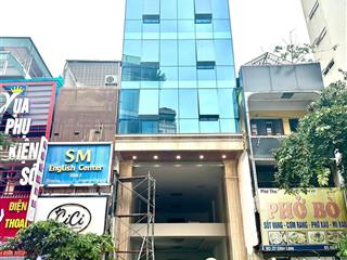 Bán nhà 71 nguyễn ngọc nại  100m2  9 tầng  mặt tiền 6m  có hầm  tòa nhà văn phòng.