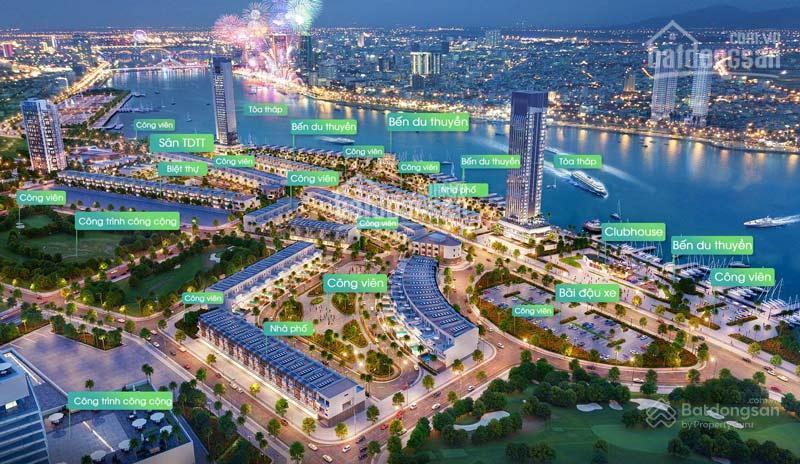 Nhà phố ven sông hàn 2 mặt tiền the oriana  marina complex chỉ với 4.5 tỷ   0932 446 *** duyên