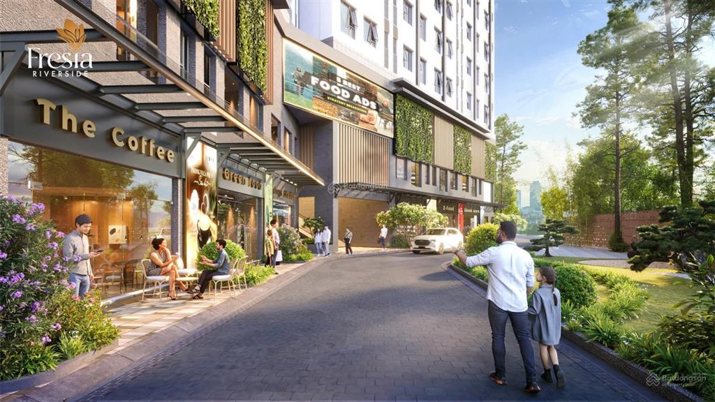 Cam kết thuê lại 7tr/tháng dự án fresia riverside. block river 2 view sông