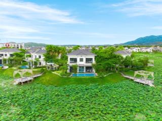 Lô biệt thự 328m2  3 tầng trực diện hồ sen ở nghỉ dưỡng kết hợp kinh doanh dòng tiền
