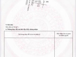 Lô góc 2 mặt tiền sau lưng tòa nhà hành chính, khu dân cư đông kín hiện hữu, sổ sẵn