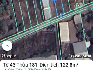 Đất thổ cư shr dt 122m2 giá bán gấp chỉ 620tr bao sổ sách.  0335 458 ***