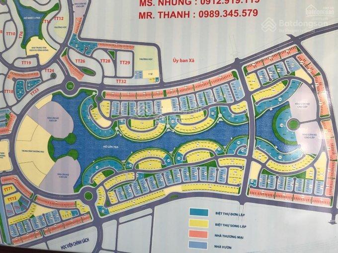 Cần bán biệt thự đơn lập mặt hồ 600m2 kđt nam an khánh  giá hấp dẫn