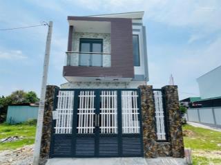 Bán nhà hoàn công đầy đủ tân thông hội, h. củ chi dt 5m x 17m  tổng 86m2 thổ cư 1 trệt 1 lầu