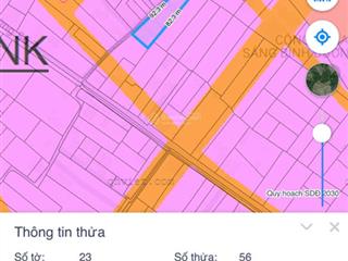 Cần bán lô đất 1/ đường số 7 ấp hậu, xã tân thông hội 5x22m đất sach xây dựng tự do 1,72 tỷ bớt lộc